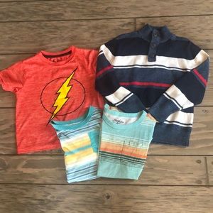 Boys short sleeve shirts/sweater